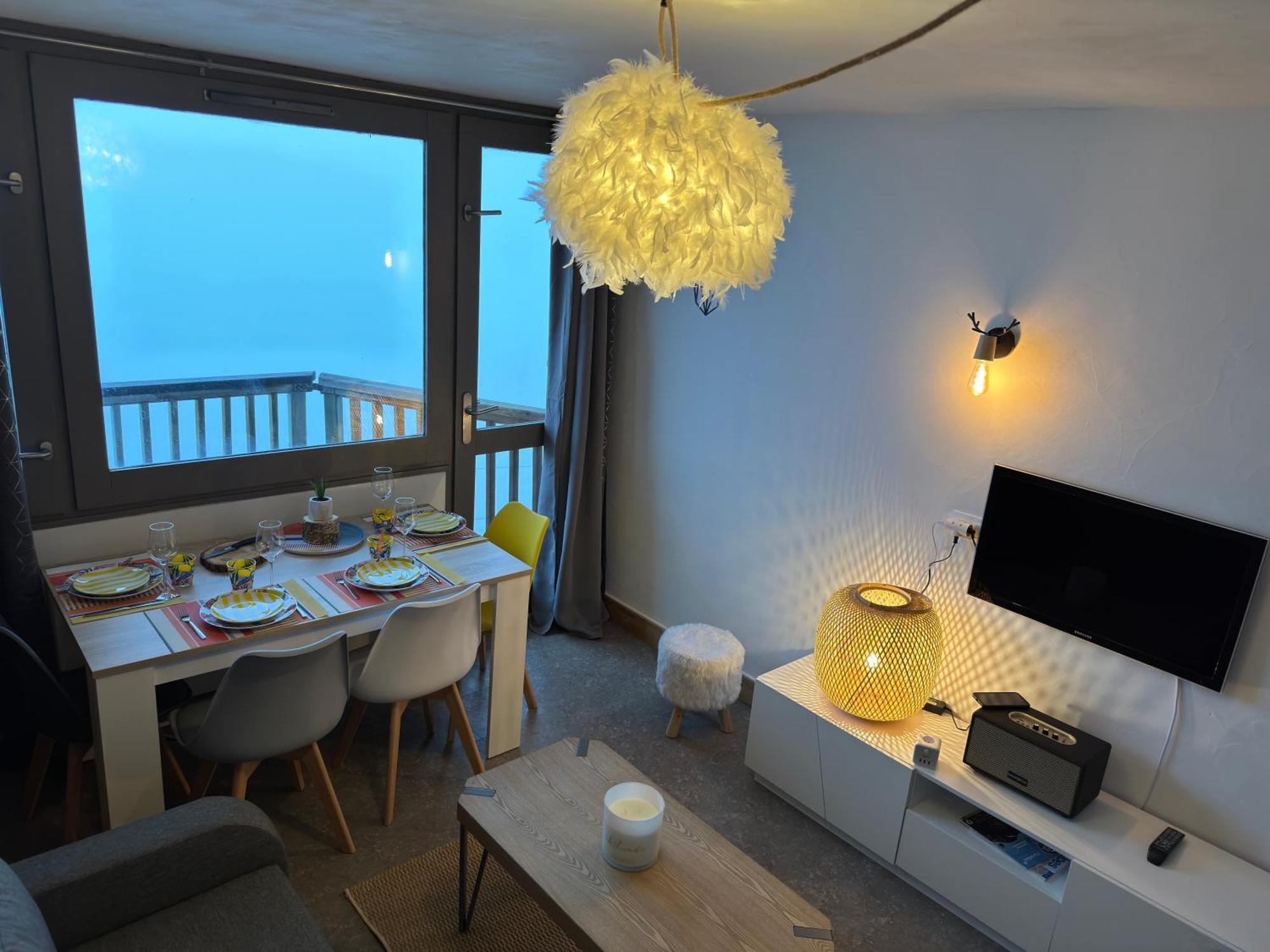 Paquebot Des Neiges - Appartement 4 Personnes - Vue Mont Blanc لا بلاني المظهر الخارجي الصورة