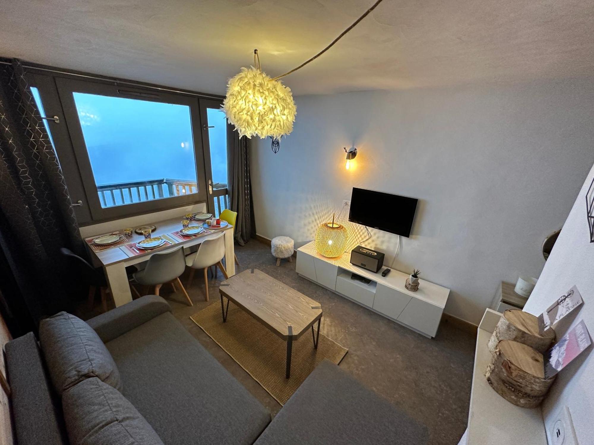 Paquebot Des Neiges - Appartement 4 Personnes - Vue Mont Blanc لا بلاني المظهر الخارجي الصورة