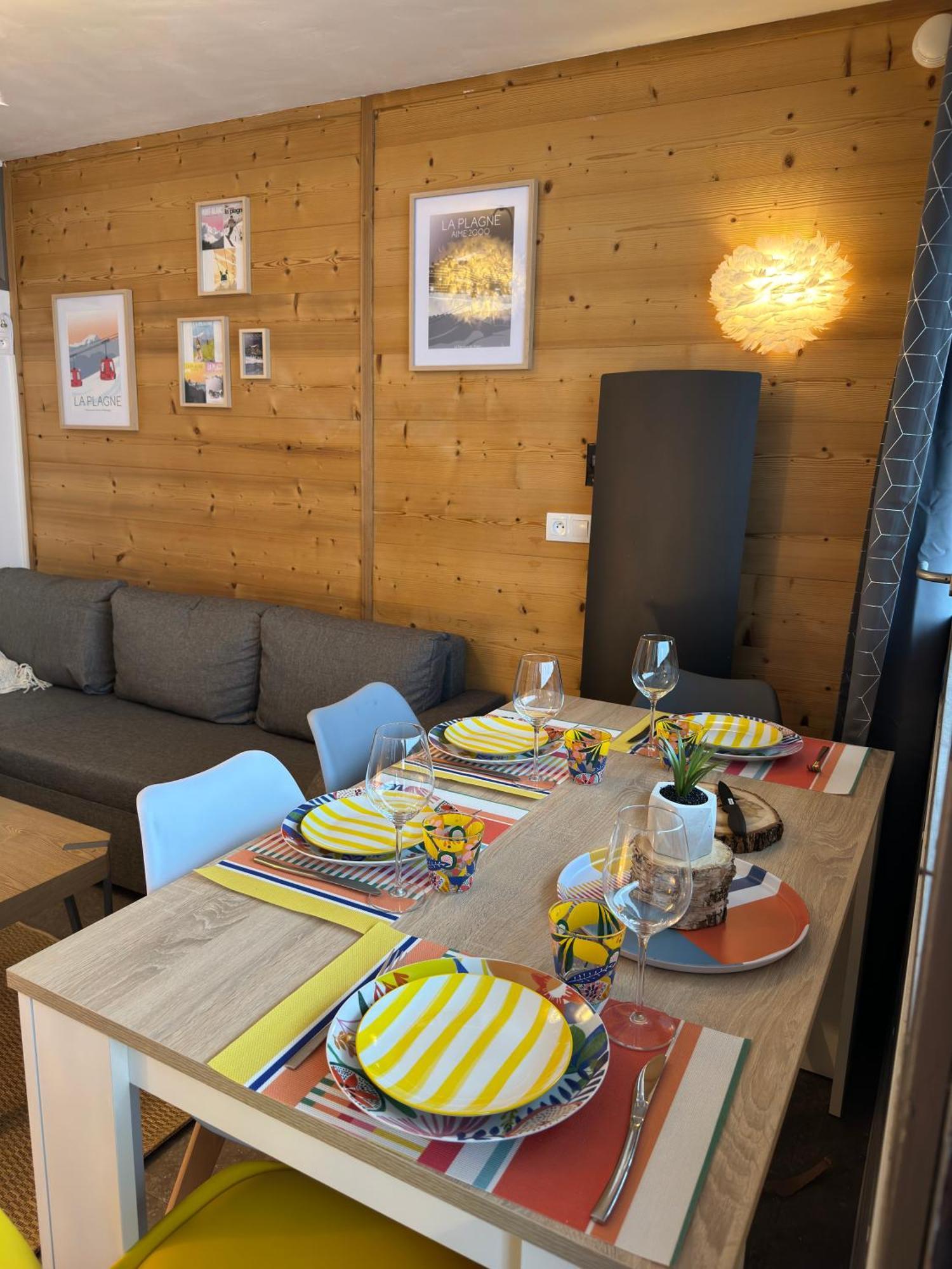 Paquebot Des Neiges - Appartement 4 Personnes - Vue Mont Blanc لا بلاني المظهر الخارجي الصورة